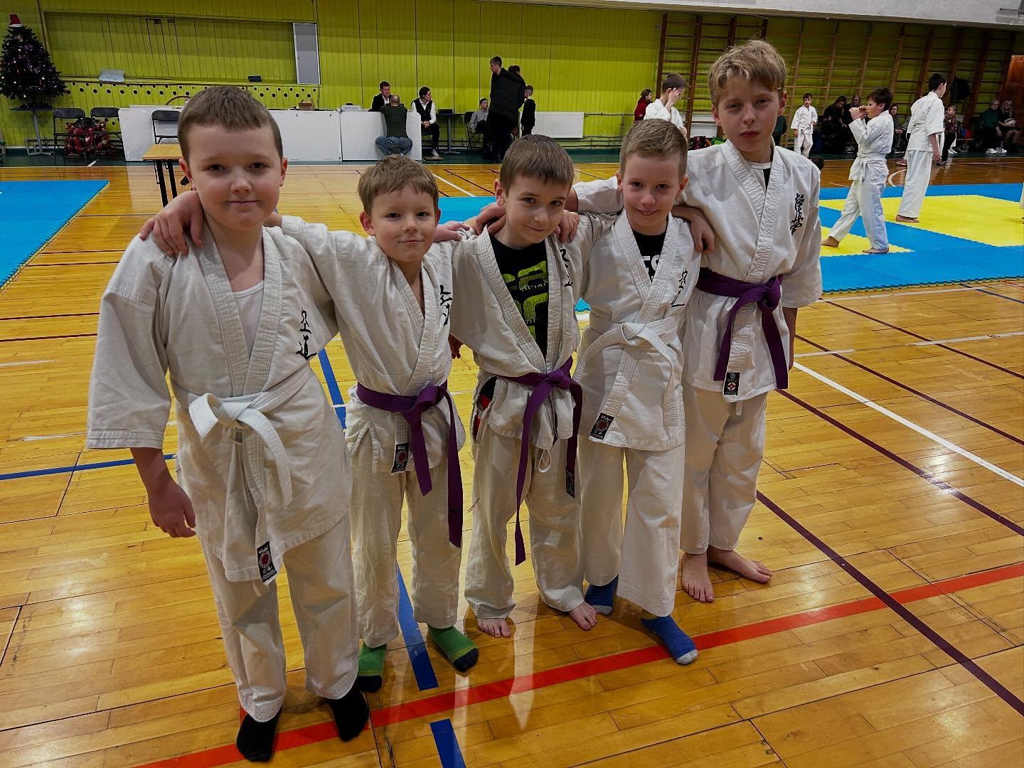 Kudo jaunučiai  | 9-11 metų vaikai | Treneris Vilius Tarasevičius