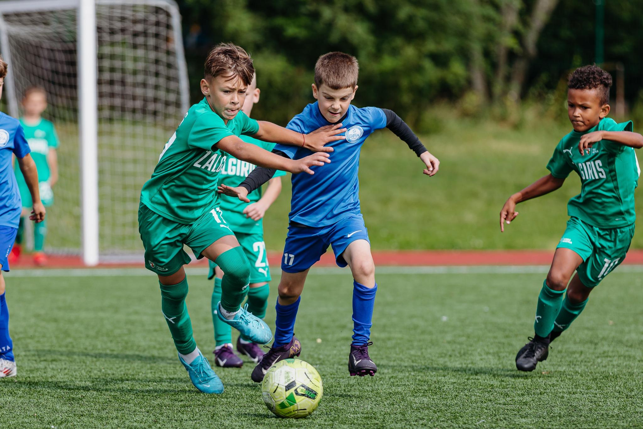 Futbolo treniruotės / Kauno Martyno Mažvydo progimnazija