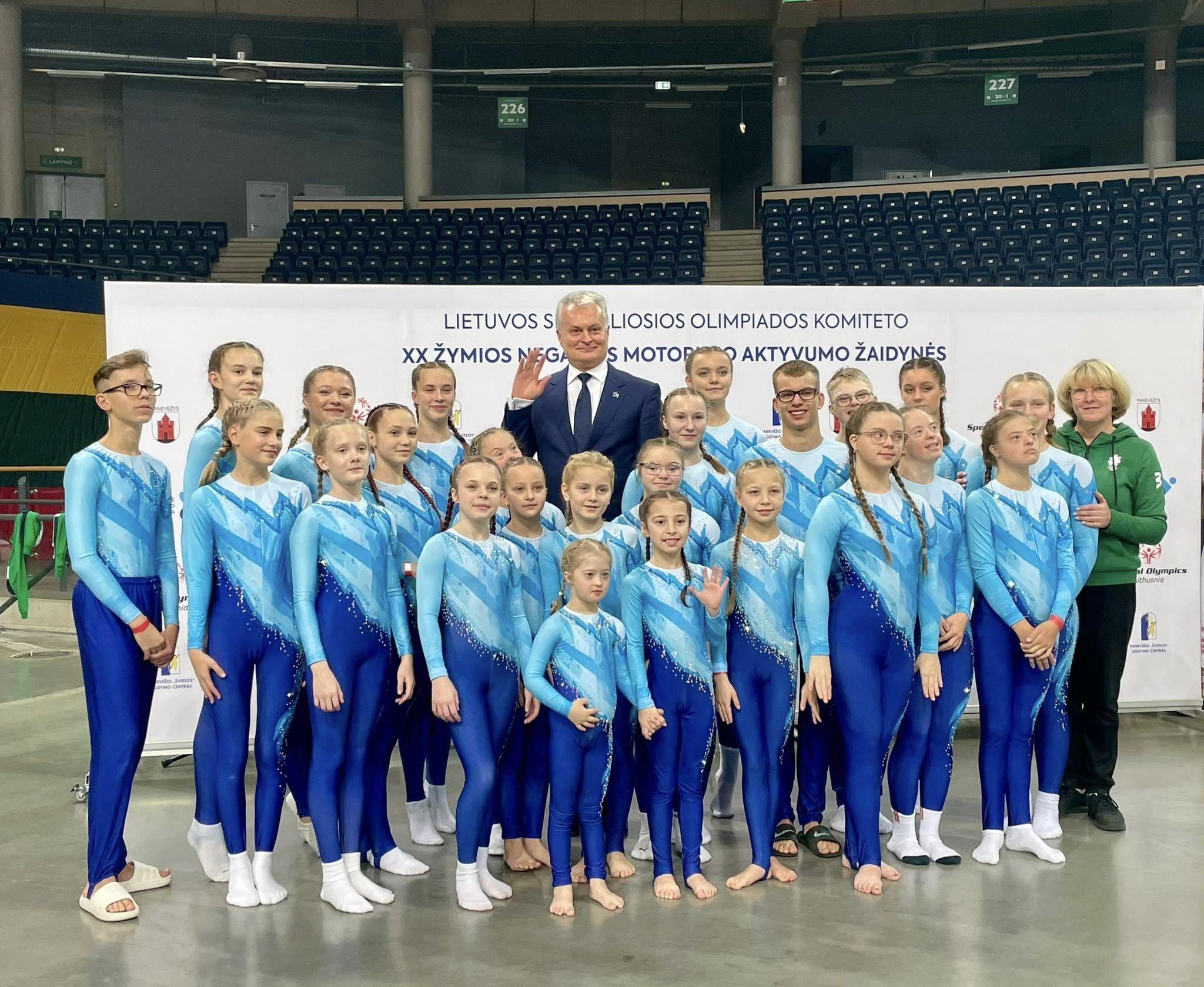 GIMNASTIKA SPECIALIŲJŲ POREIKIŲ TURINTIEMS ASMENIMS | PAŽENG. GR. | MOKSLEIVIAI