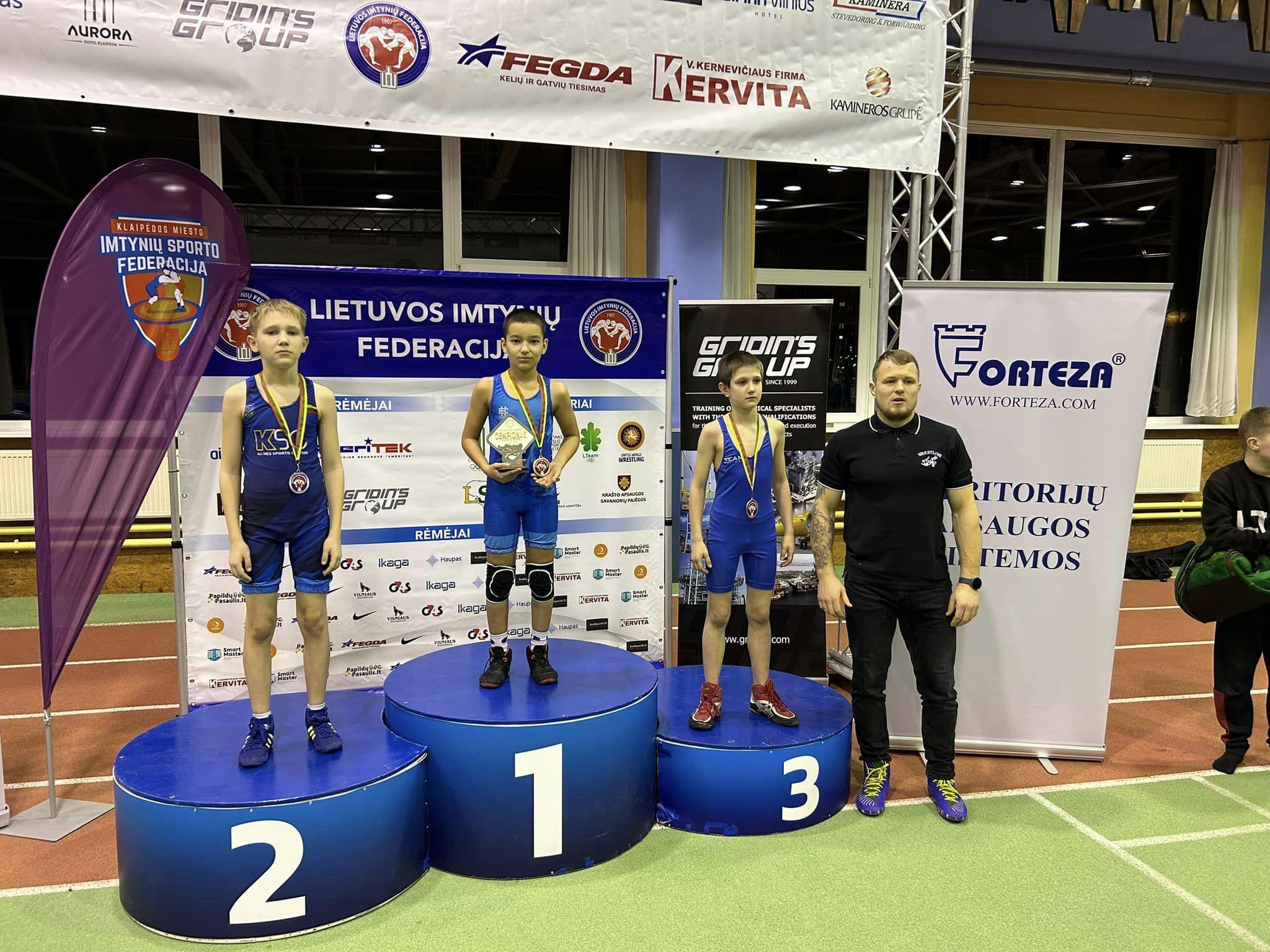 Laisvųjų imtynių treniruotės