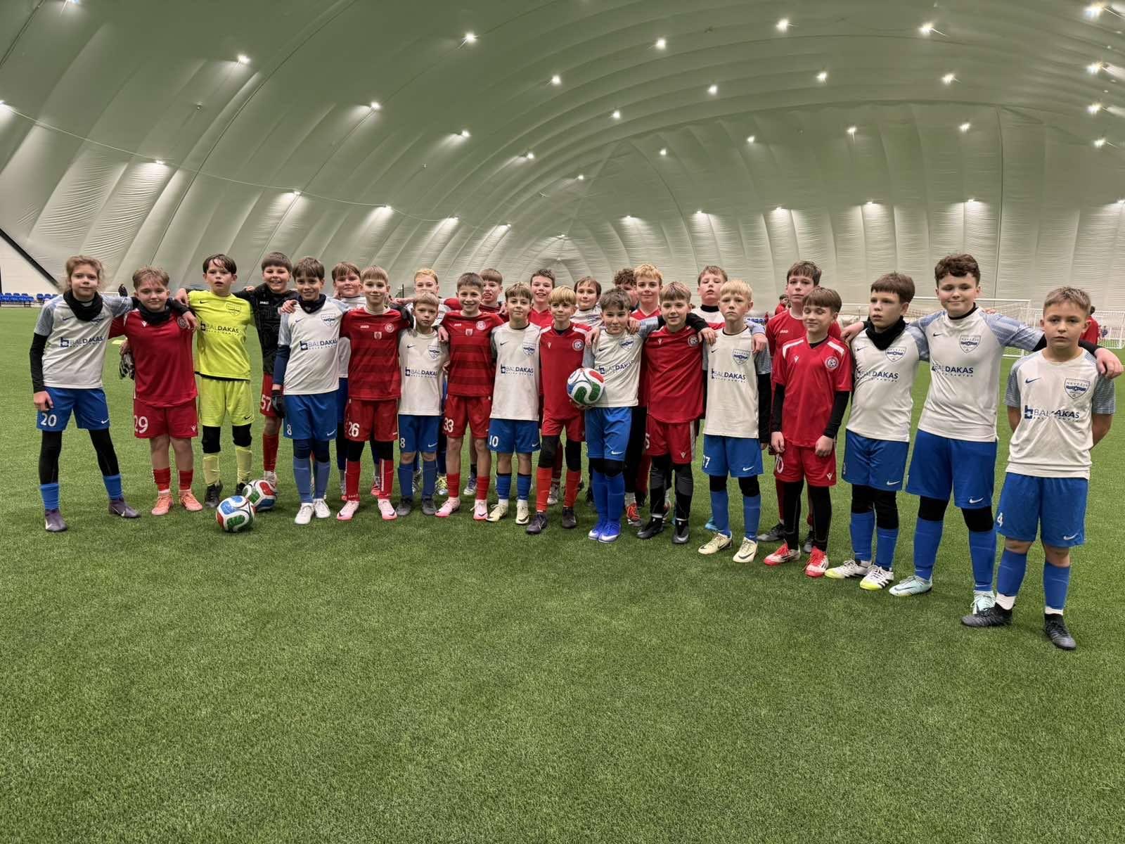 Futbolo treniruotės | U - 10 grupė
