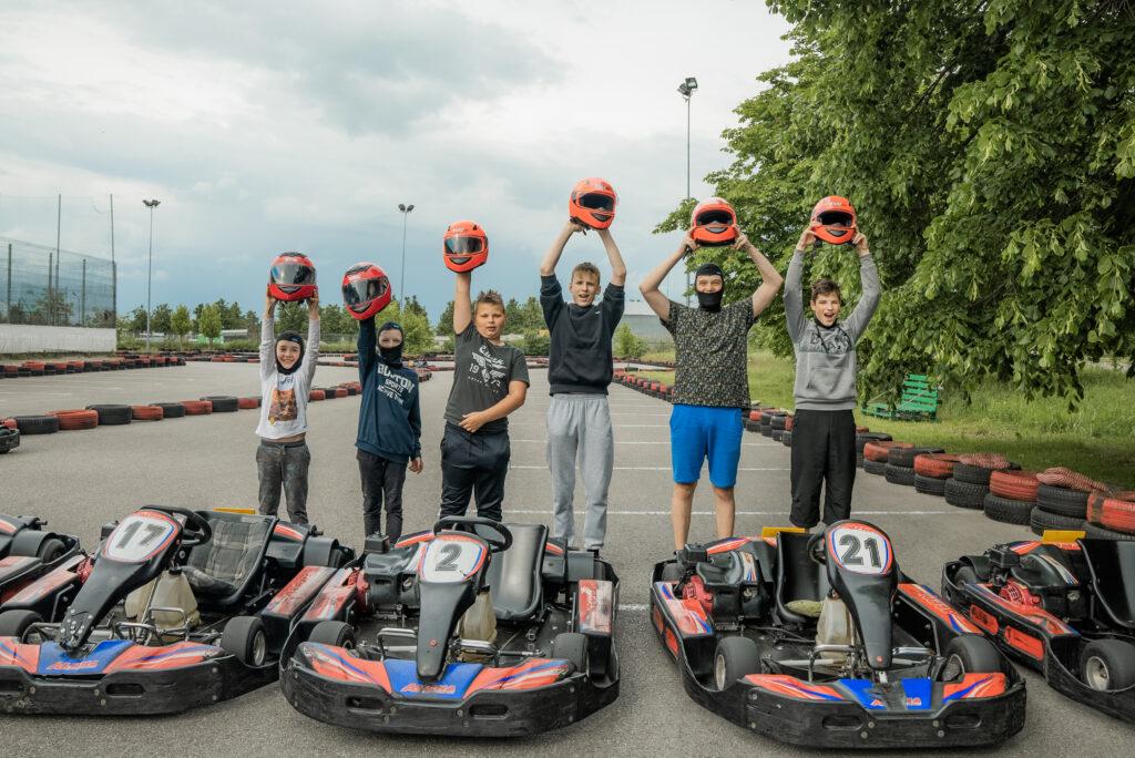 Kartingistų būrelis Mažeikiuose