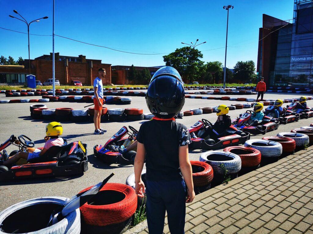 Kartingistų būrelis Mažeikiuose