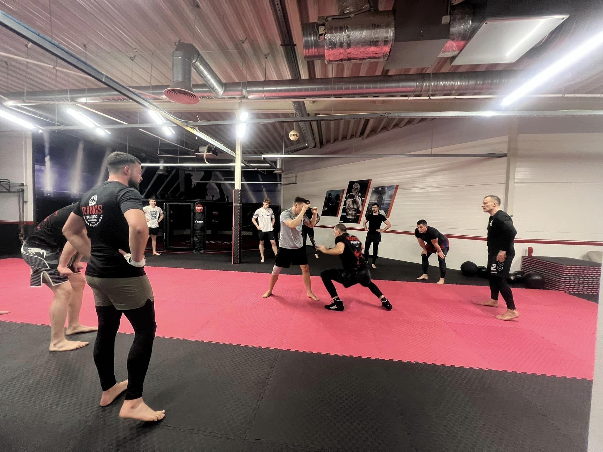 MMA treniruotės