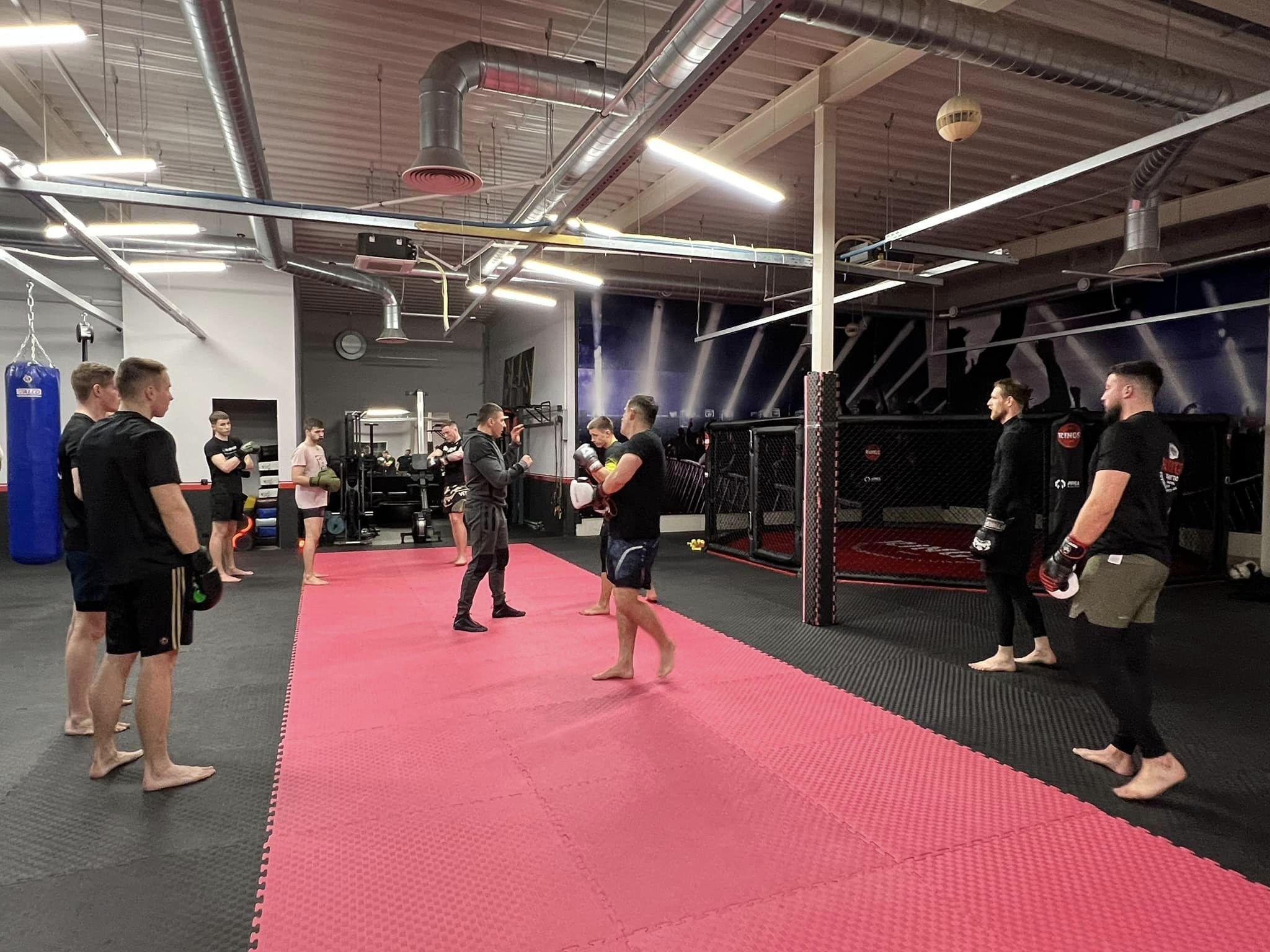 MMA treniruotės
