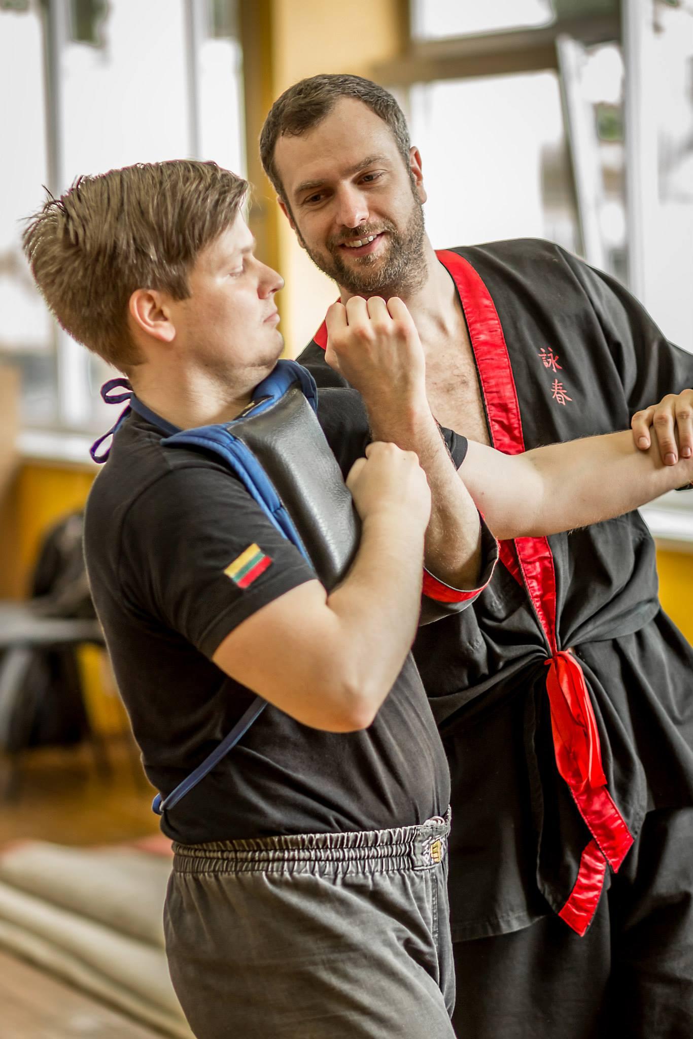Wing Tsun KunFu treniruotės Vilniaus Antakalnio – Žirmūnų klube