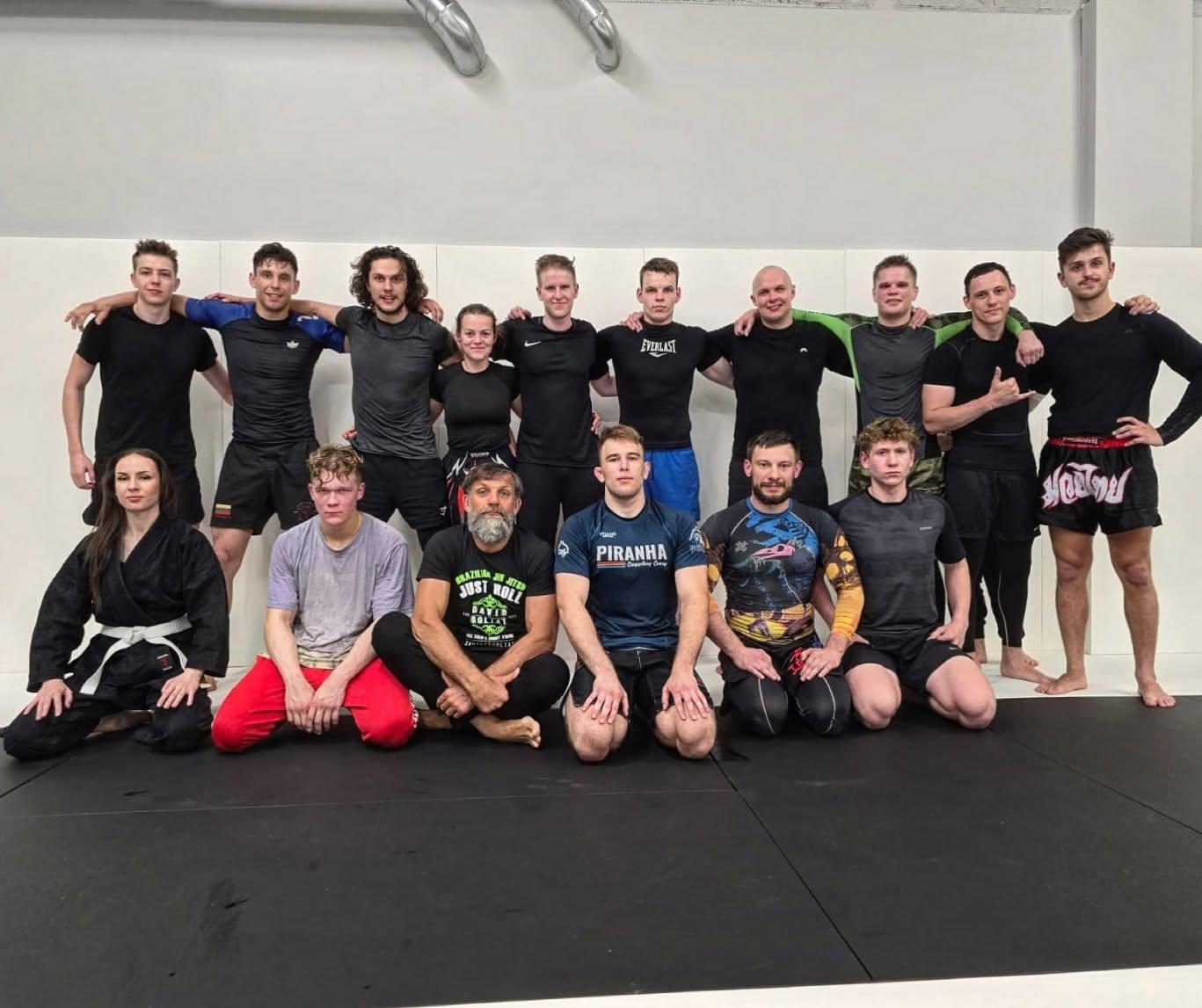 Grappling treniruotės
