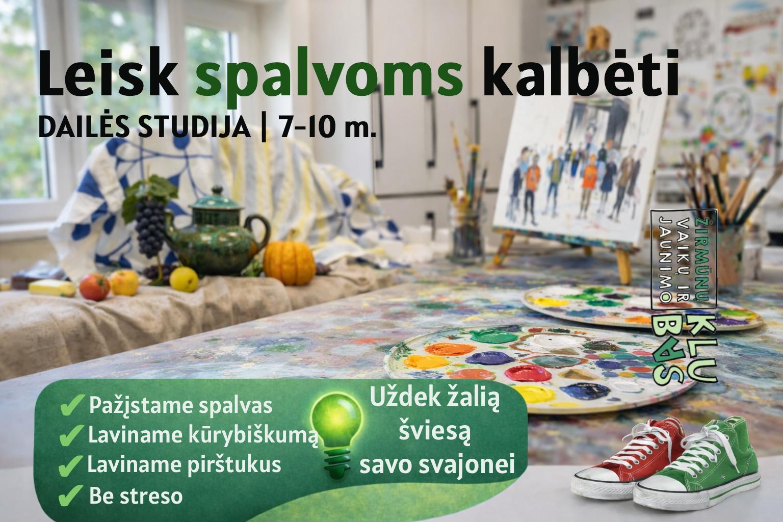 Dailė I gr. (7-10m.)
