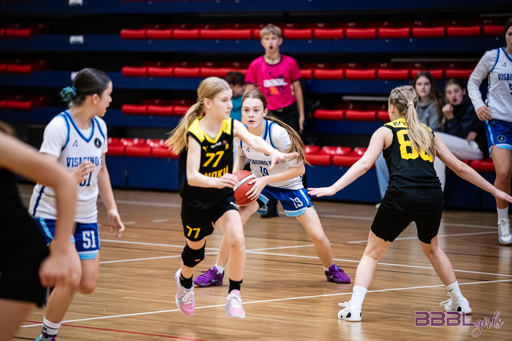 Krepšinio treniruotės mergaitėms (gim. 2011–2013 m.)