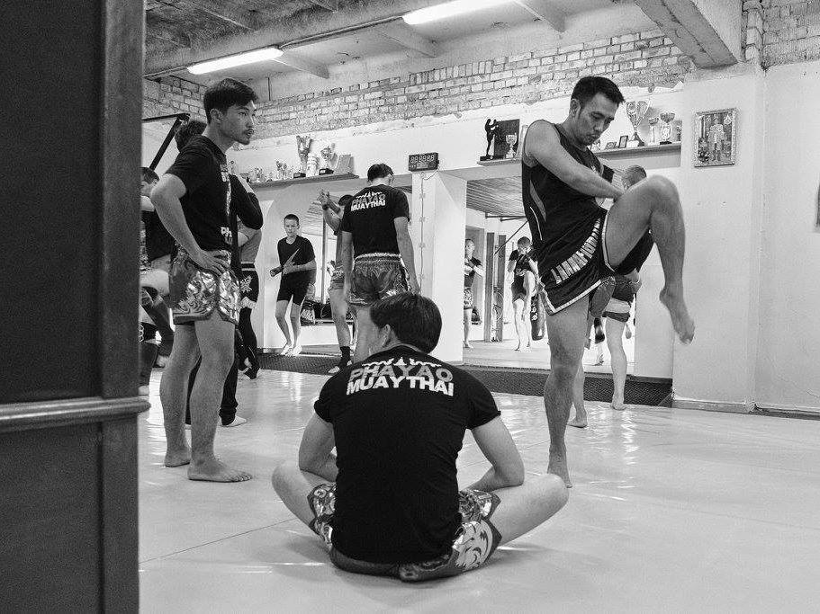 Muay Thai treniruotės
