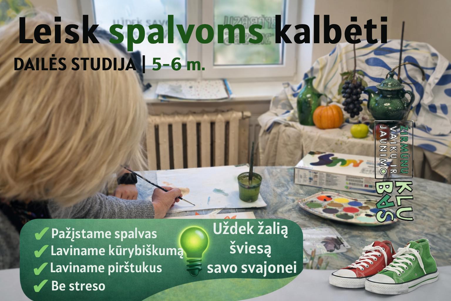 Dailė II gr.  (5-6m.)