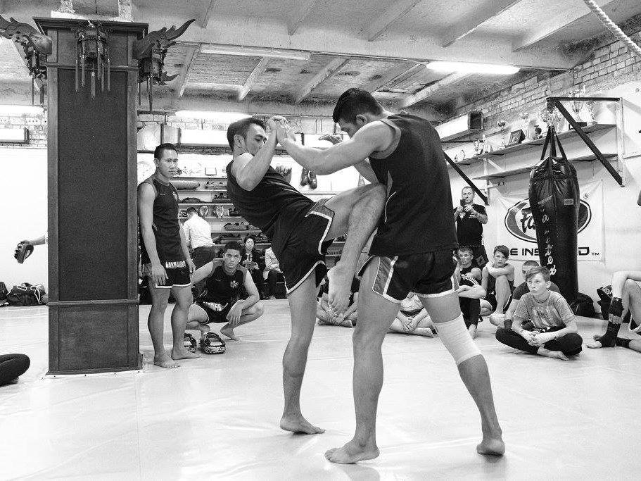 Muay Thai treniruotės