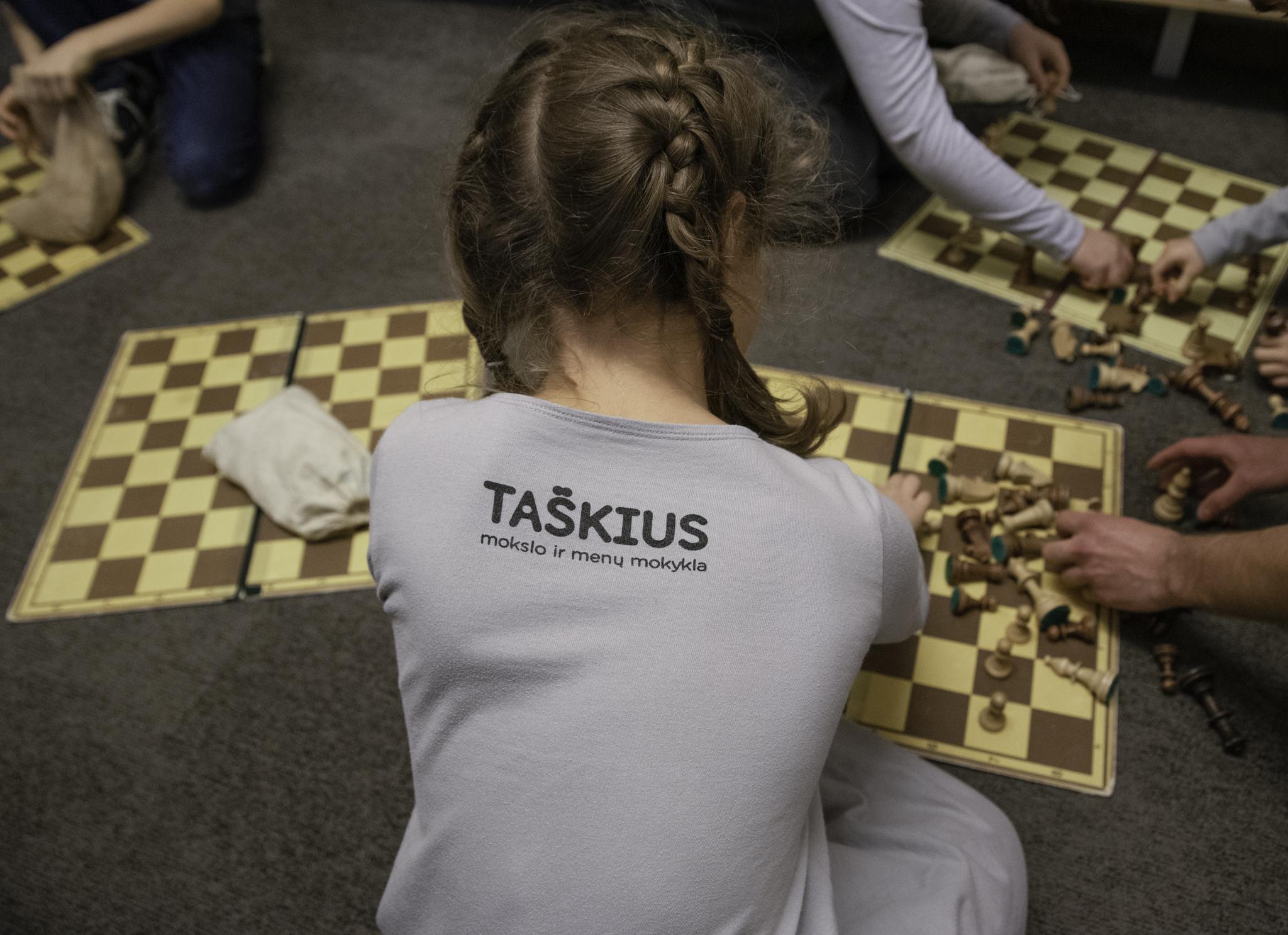 Šachmatų užsiėmimai vaikams
