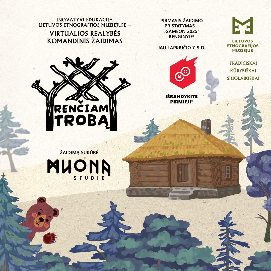 Edukacinė programa suaugusiems „Pažink medį, sukurk namą“