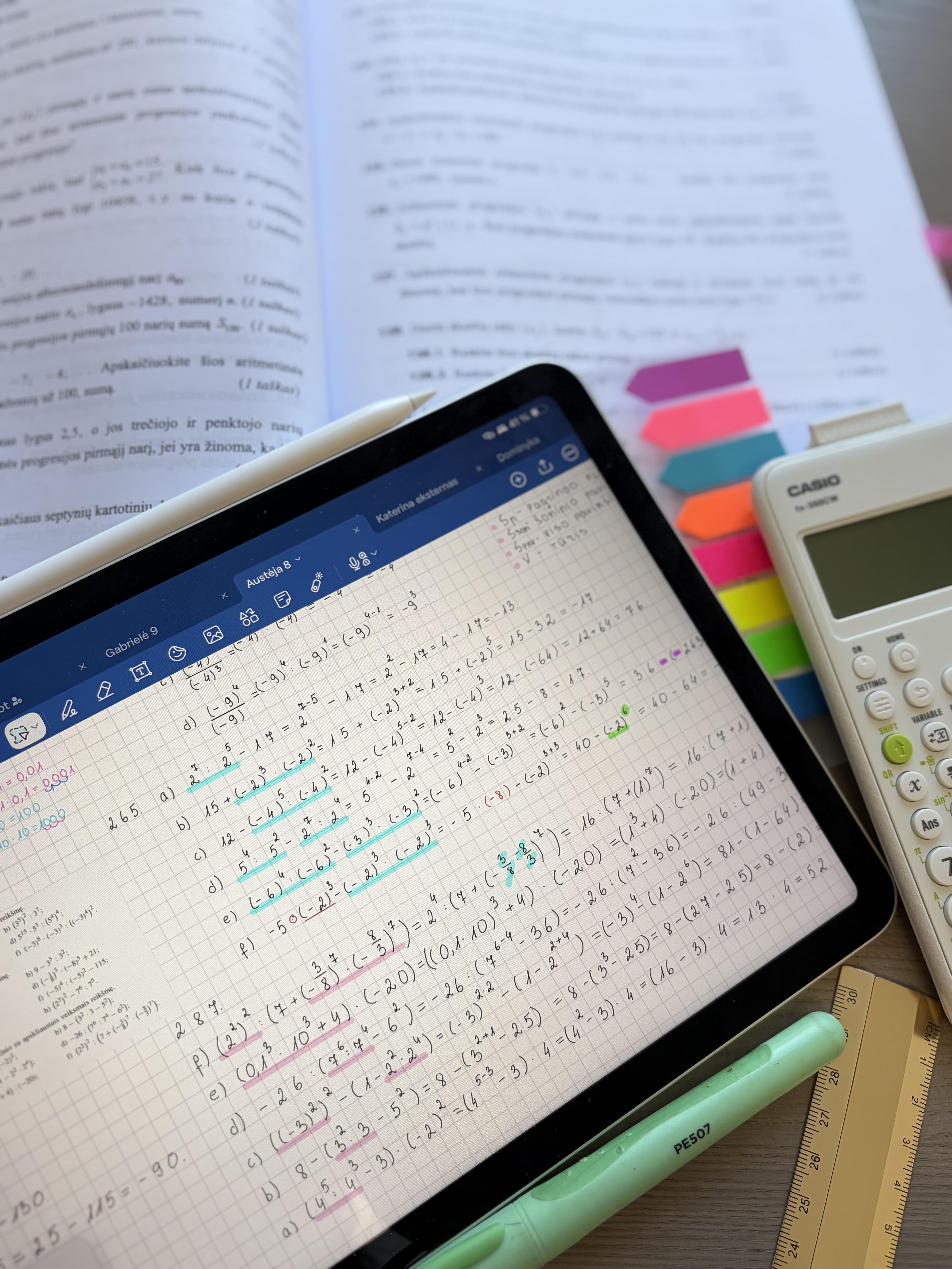 Individuali matematikos pamoka