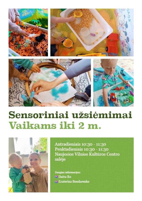 Sensoriniai užsiėmimai