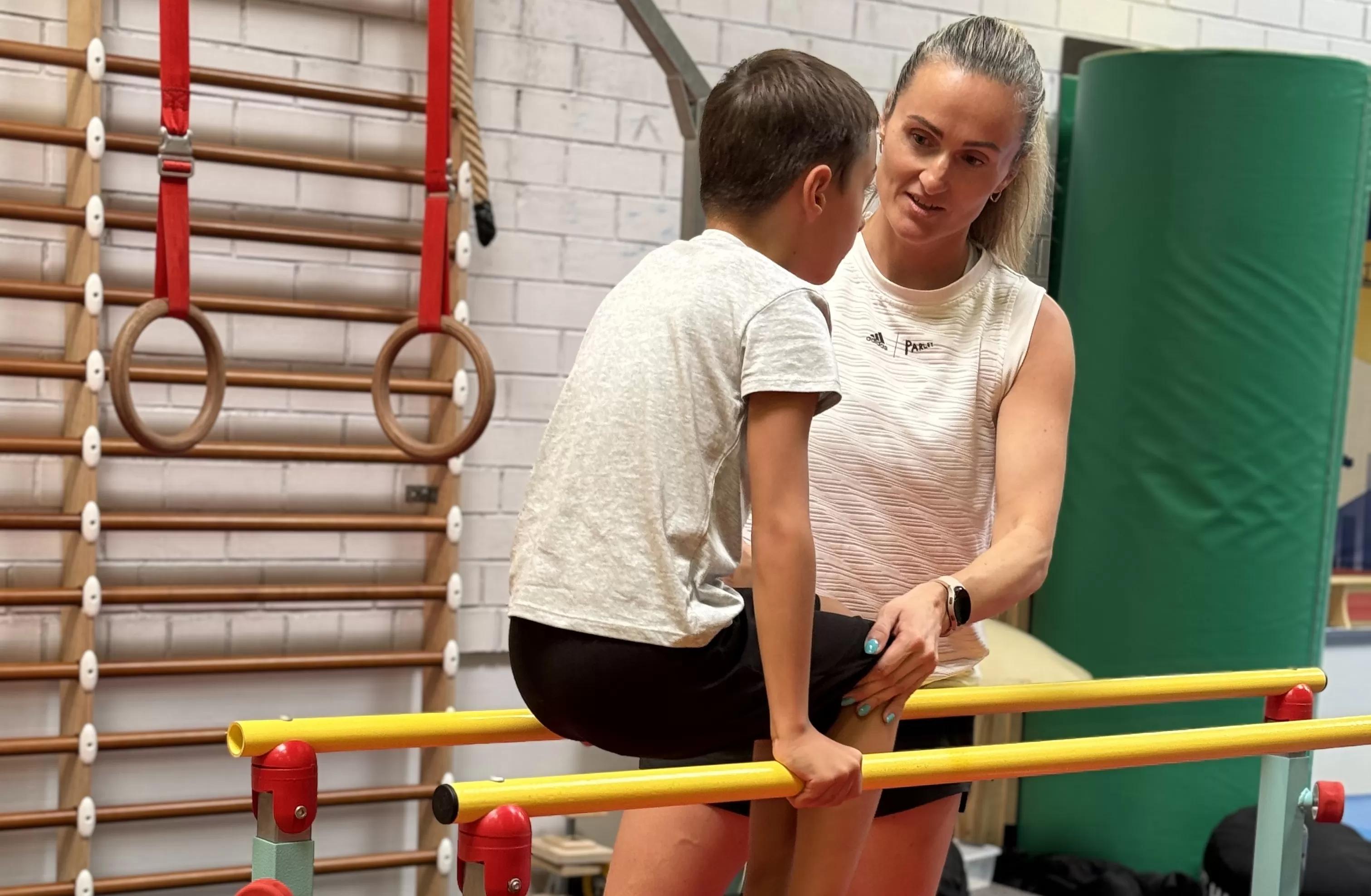 Kineziterapijos grupiniai užsiėmimai šeštadieniais 8-12 metų vaikams