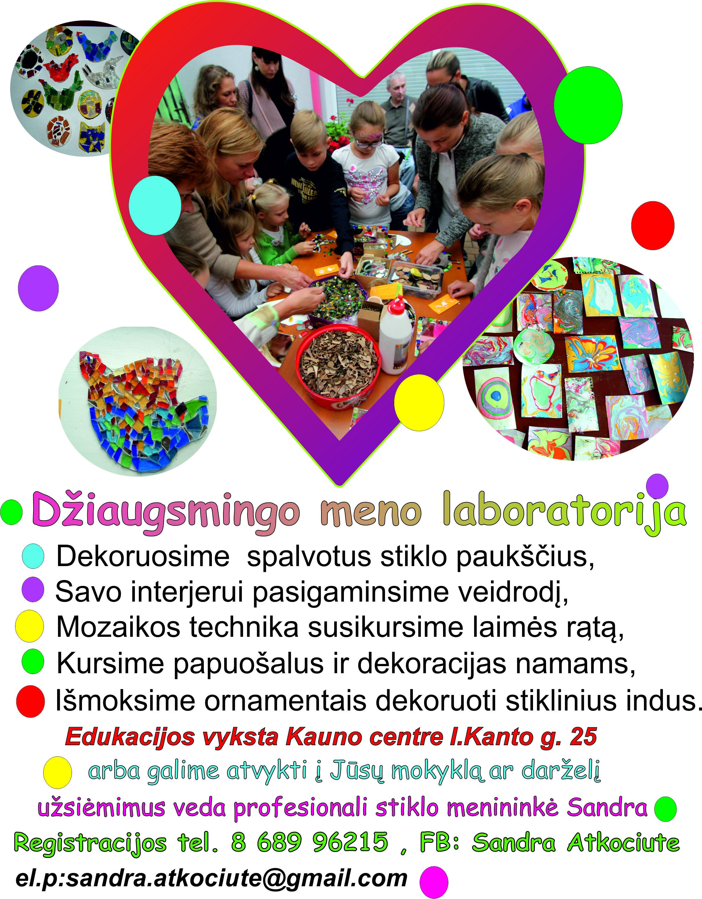 "Džiaugsmingo meno laboratorija"