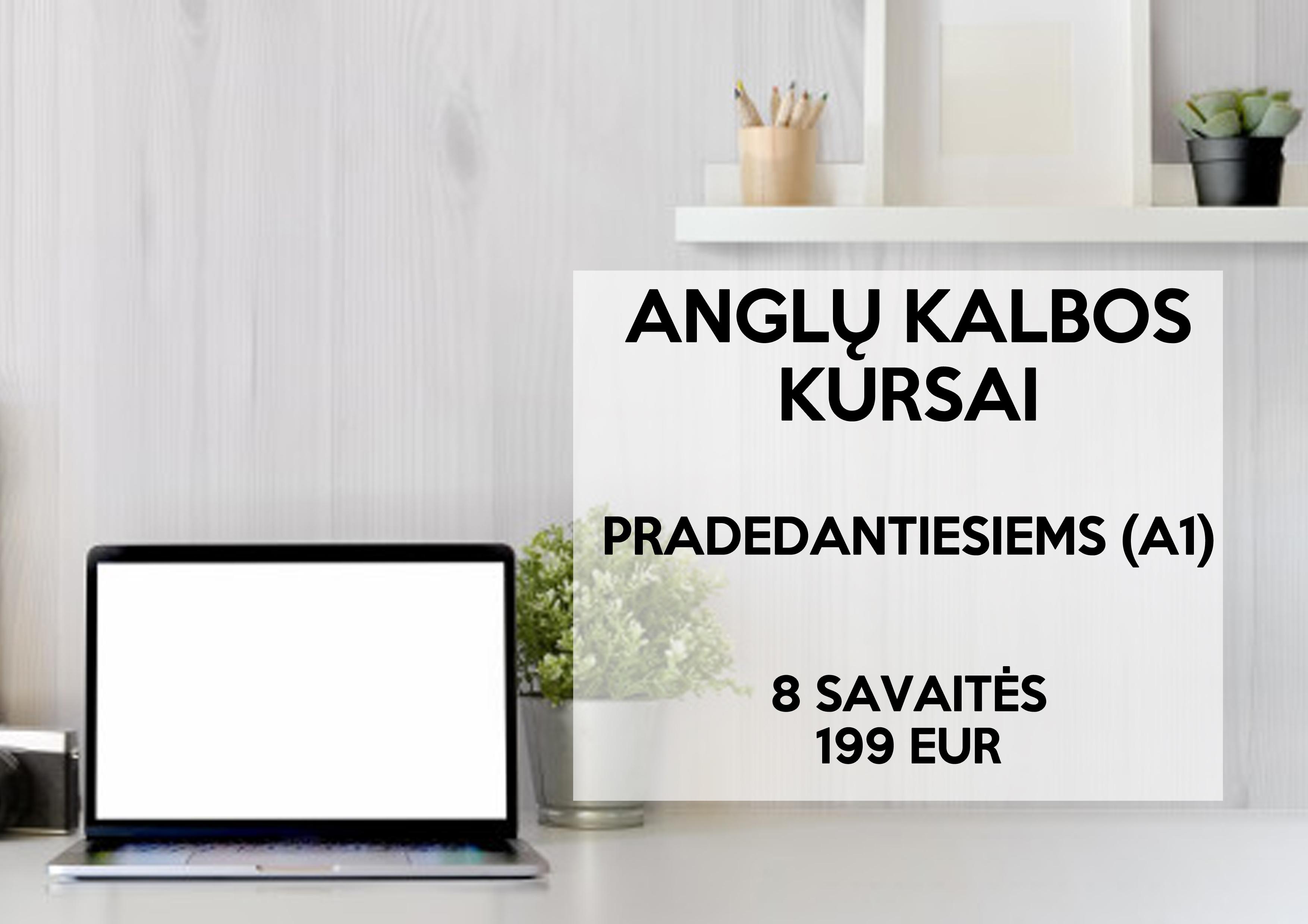 Anglų kalbos kursai suaugusiems pradedantiesiems