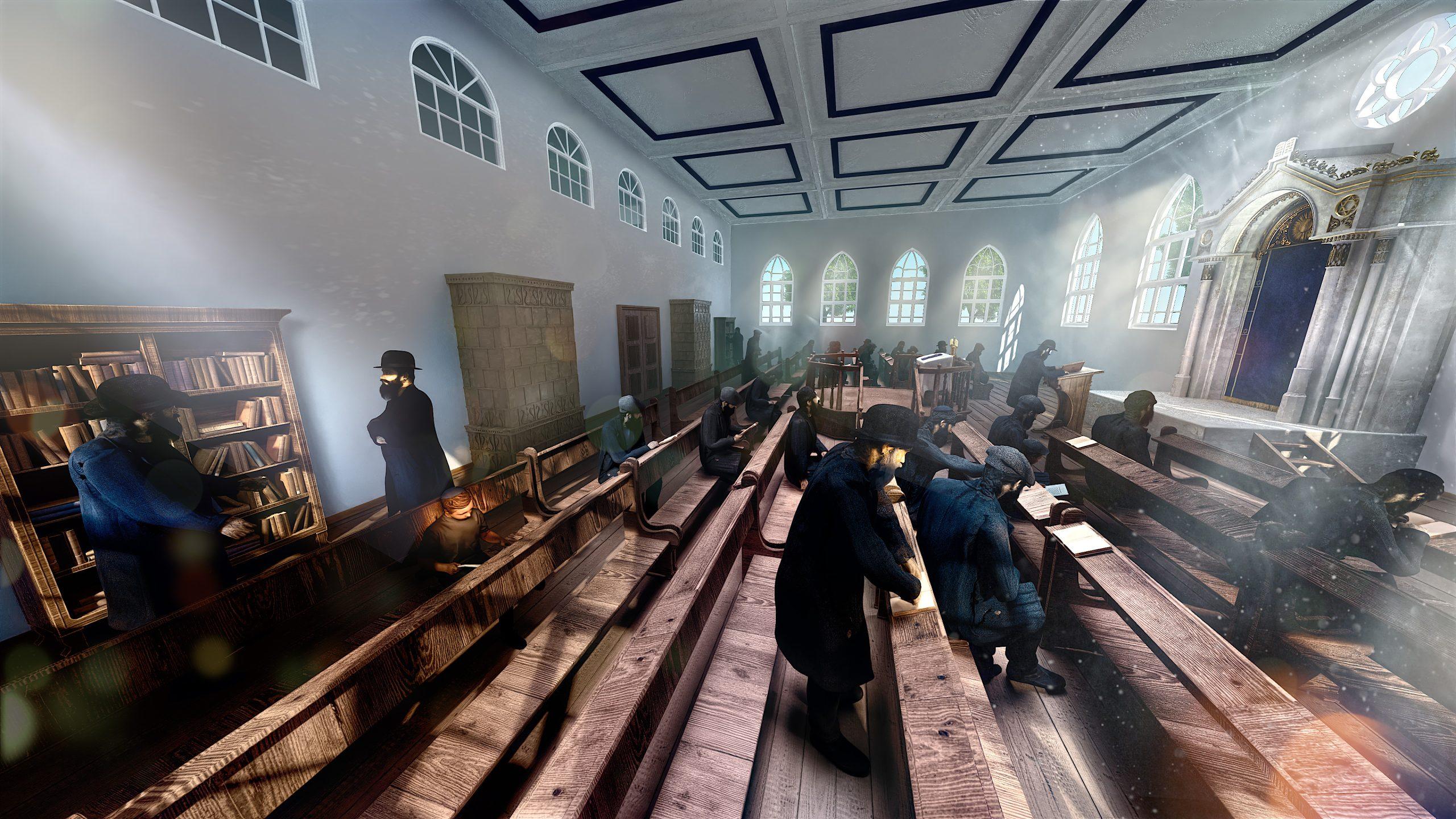 EDUKACINIS UŽSIĖMIMAS „VIRTUALUS TURAS ŠVĖKŠNOS SINAGOGOJE“