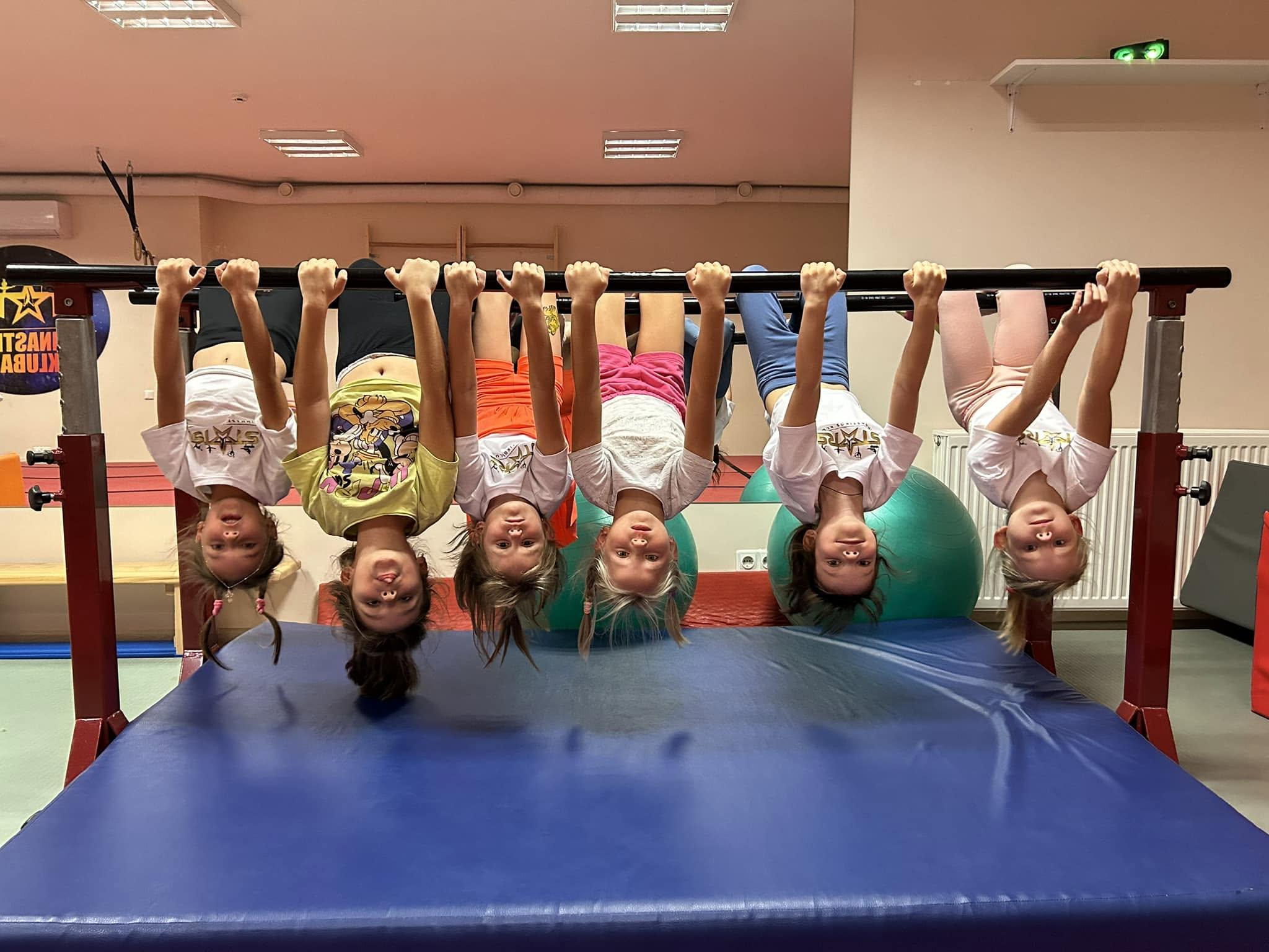 Sportinės gimnastikos treniruotės vaikams 7–9 m. | Laisvės pr.