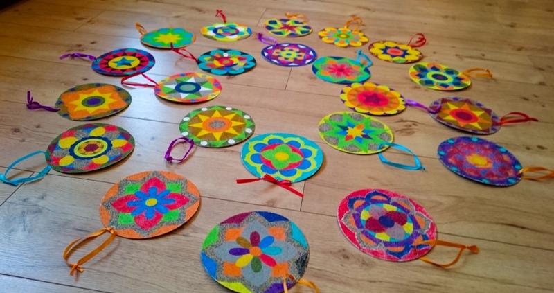 Edukacija: Smėlio mandala