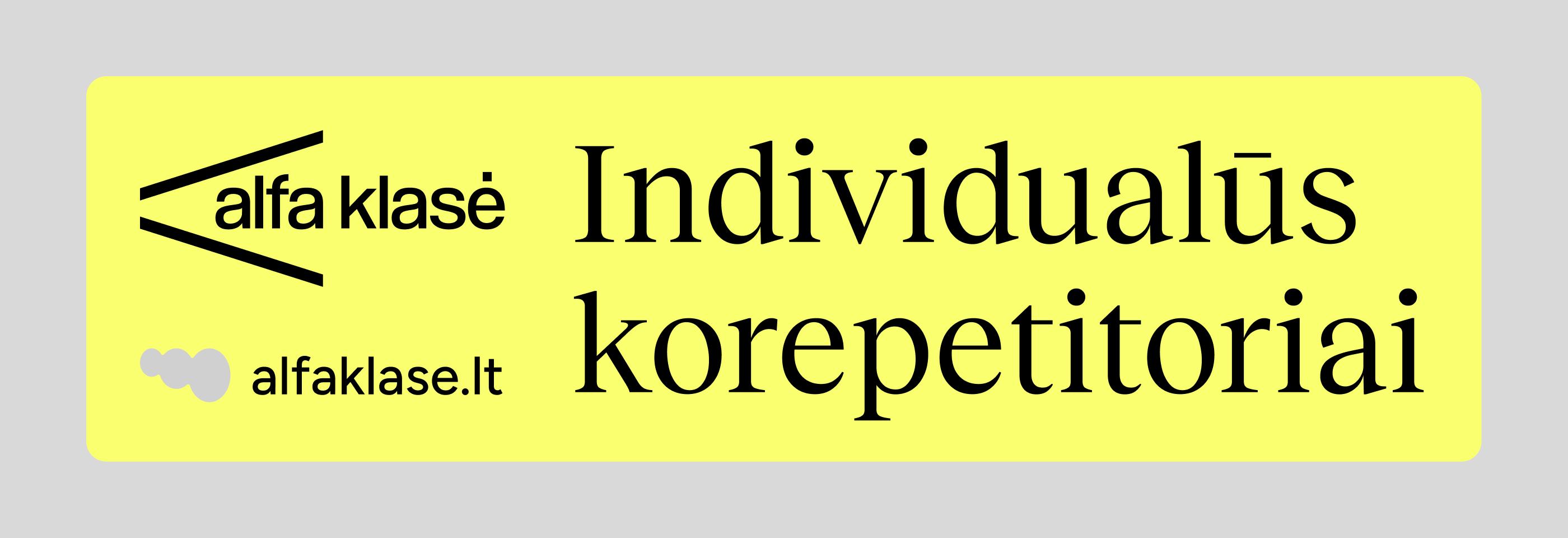 Istorijos korepetitoriaus pamokos Alfa Klasėje