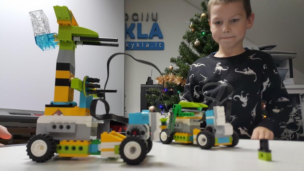 Ankstyvosios robotikos užsiėmimai 5–10 metų vaikams