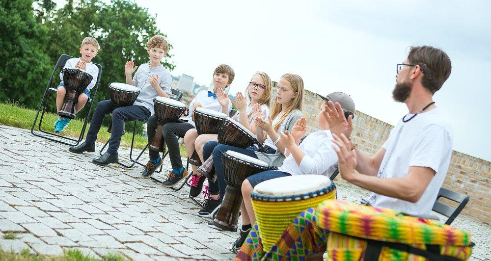 Djembe pamokos