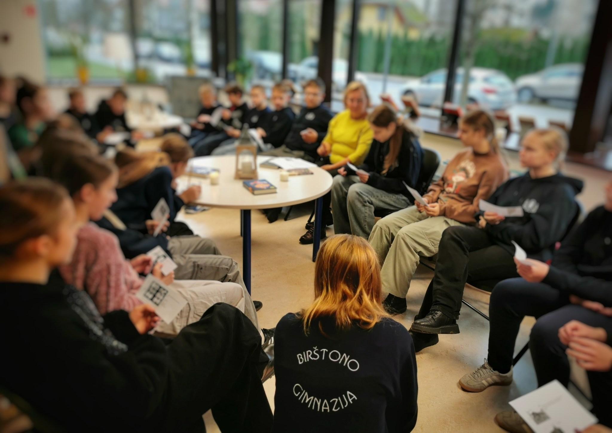 Savanorystė Birštono viešojoje bibliotekoje