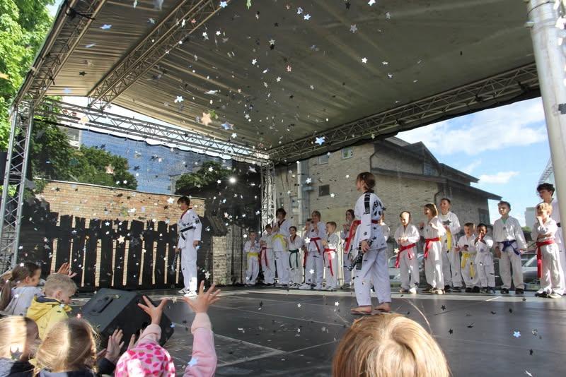 Rytų kovos menai I gr. (TAEKWONDO) (6-10m.) Antr 18:20-19:05; Ketvr 18:20-19:05.