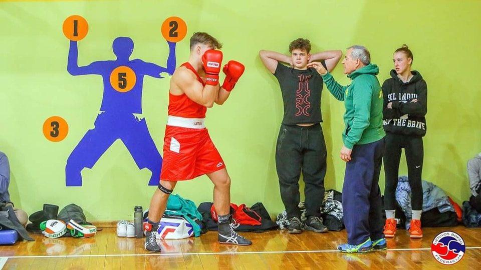 Bokso treniruotės berniukams