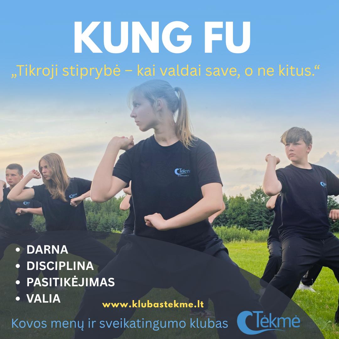 Kung Fu Moksleiviams