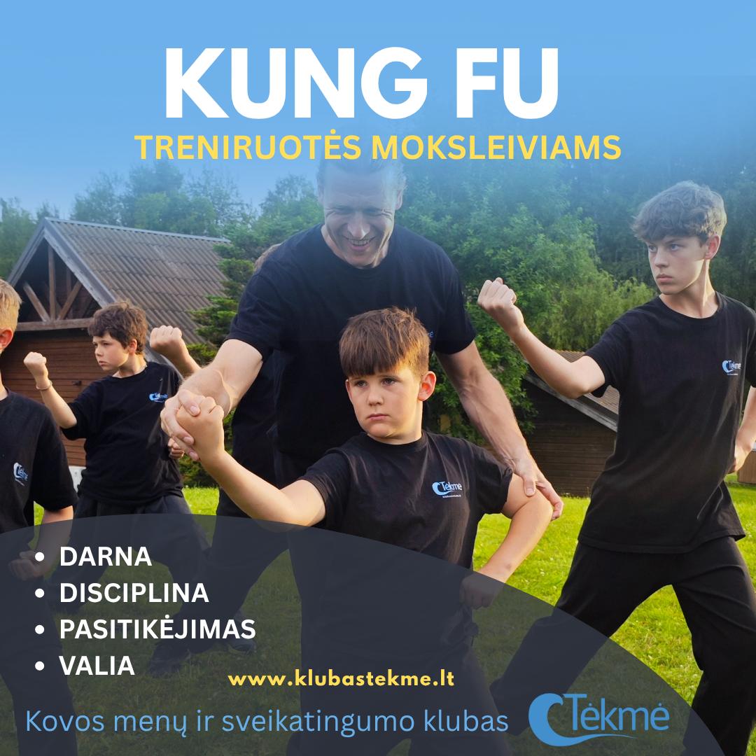 Kung Fu treniruotės Avižieniuose | Vaikų grupė