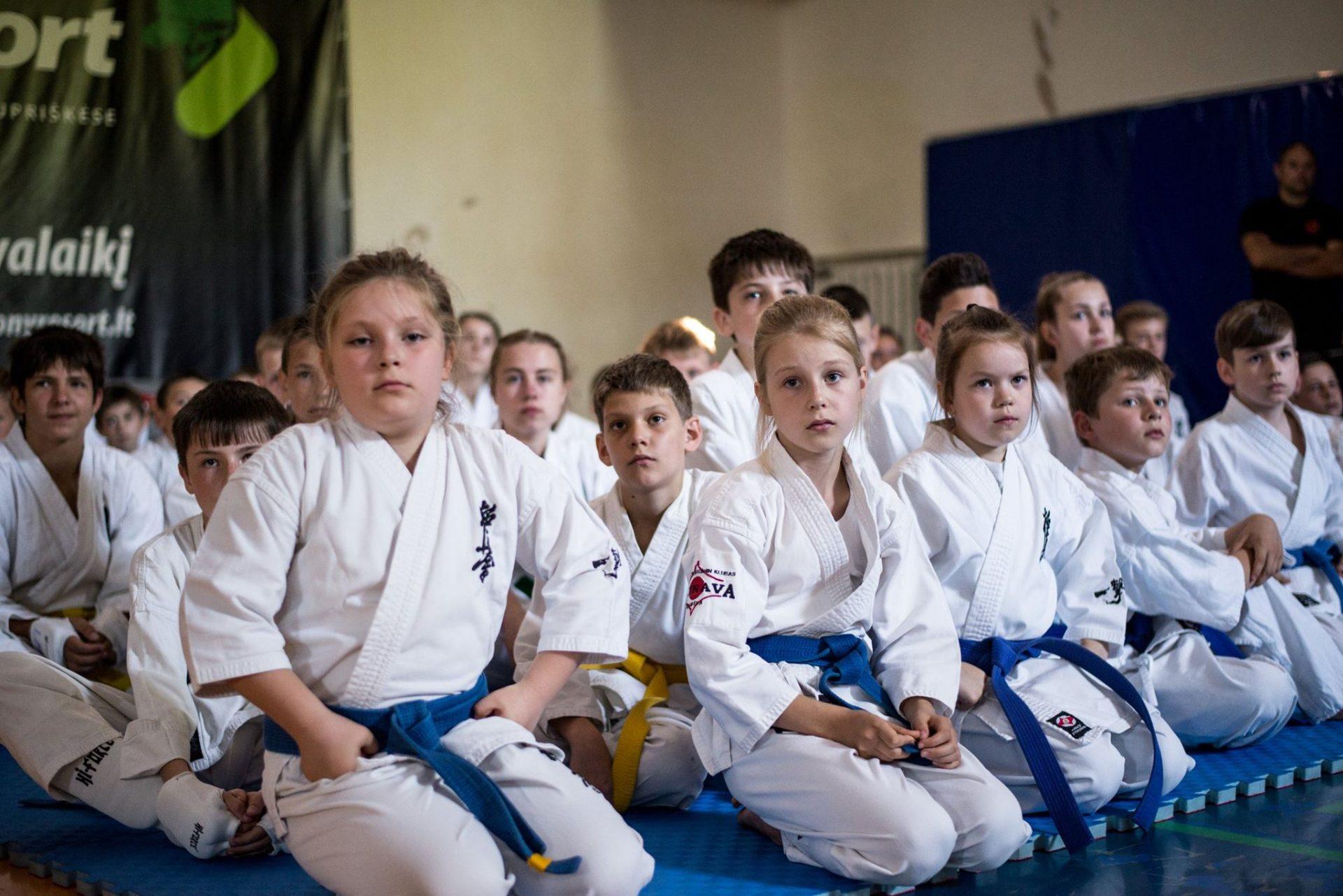 Kyokushin karate treniruotės (4 – 7 metų) | Sportininkų g.