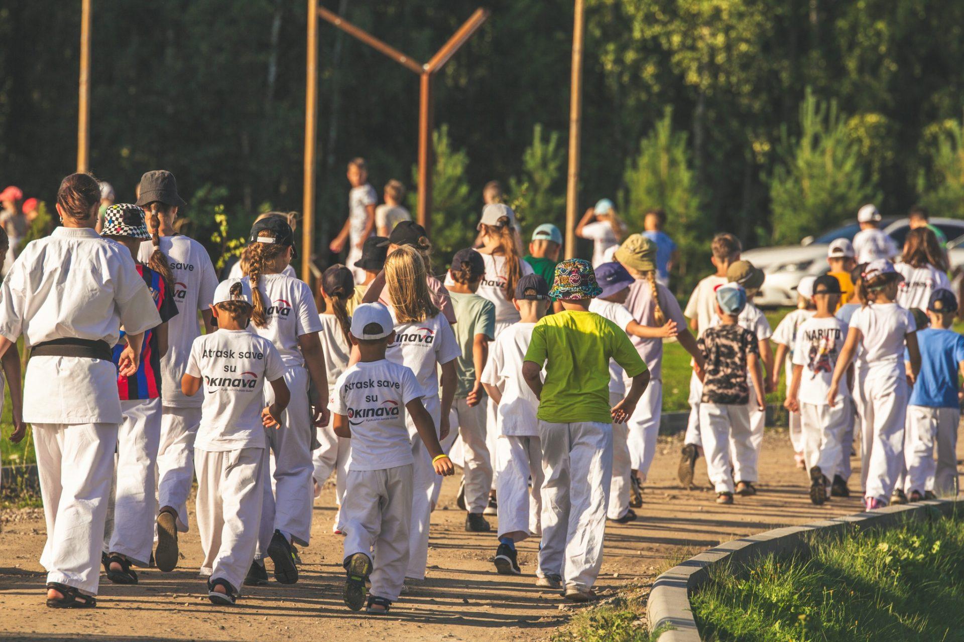 Kyokushin karate treniruotės (4 – 7 metų) | Sportininkų g.