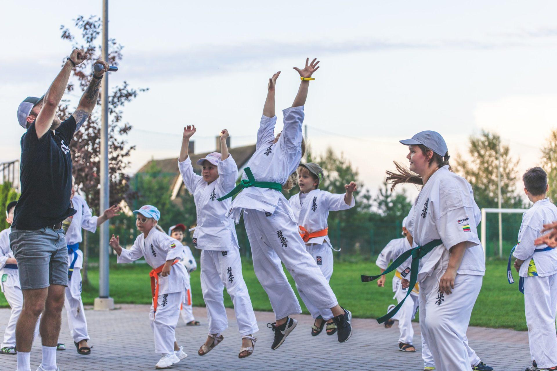 Kyokushin karate treniruotės (8 – 12 m.) | Sportininkų g.