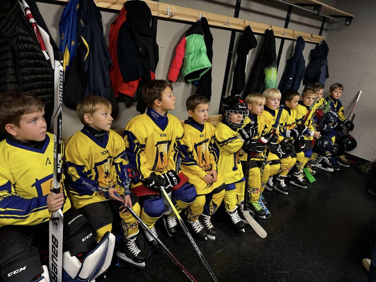 Ledo ritulio treniruotės vaikams