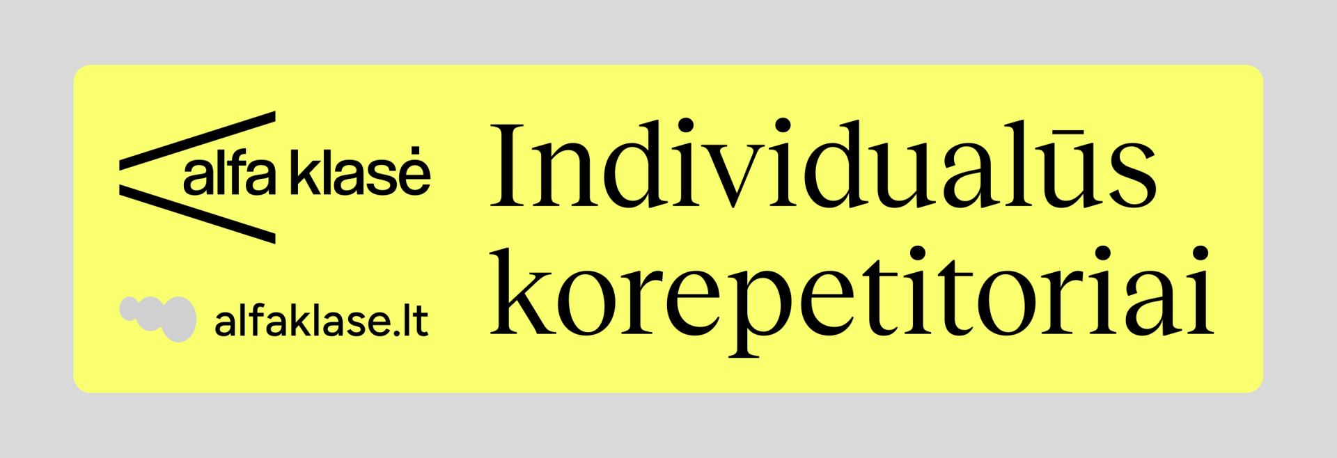 Lietuvių kalbos korepetitoriaus pamokos Alfa Klasėje