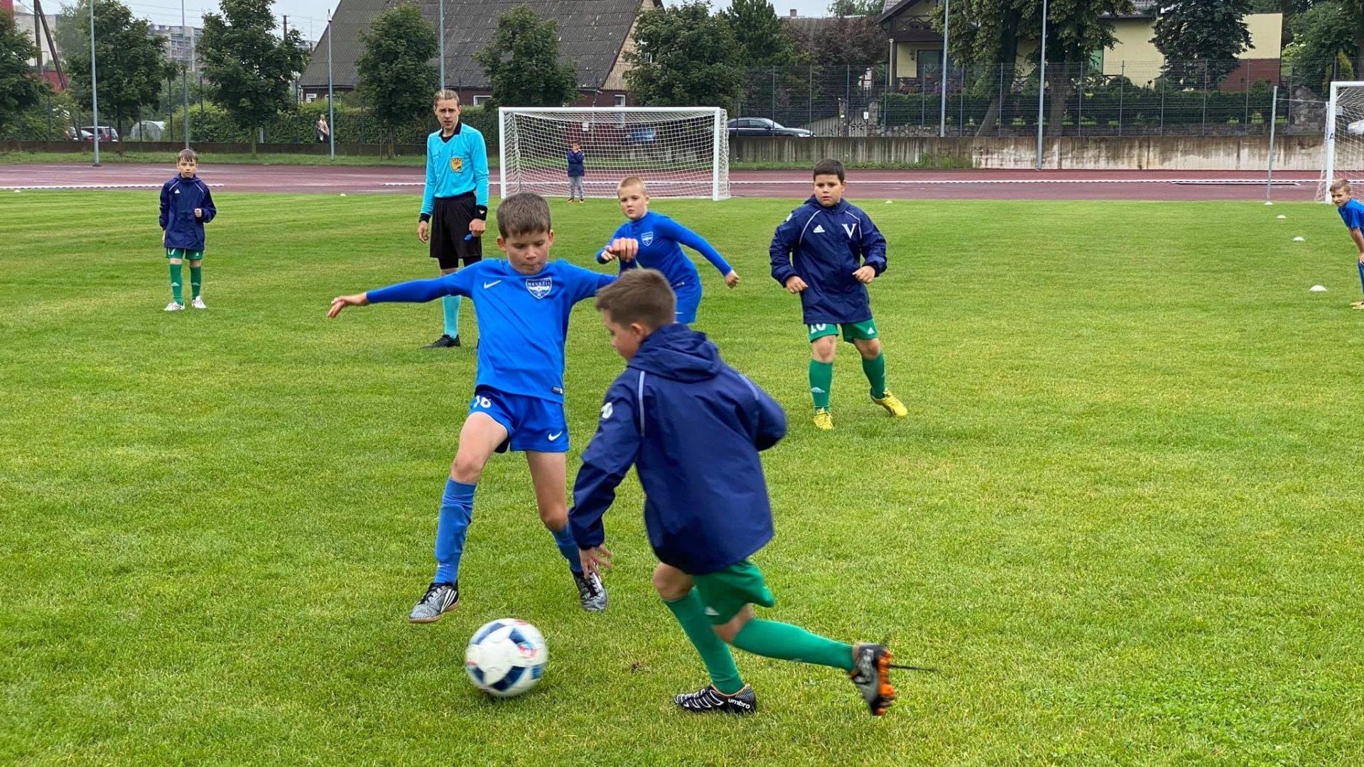 Futbolas. Dovydas Baltkojis. Rajono rinktinė