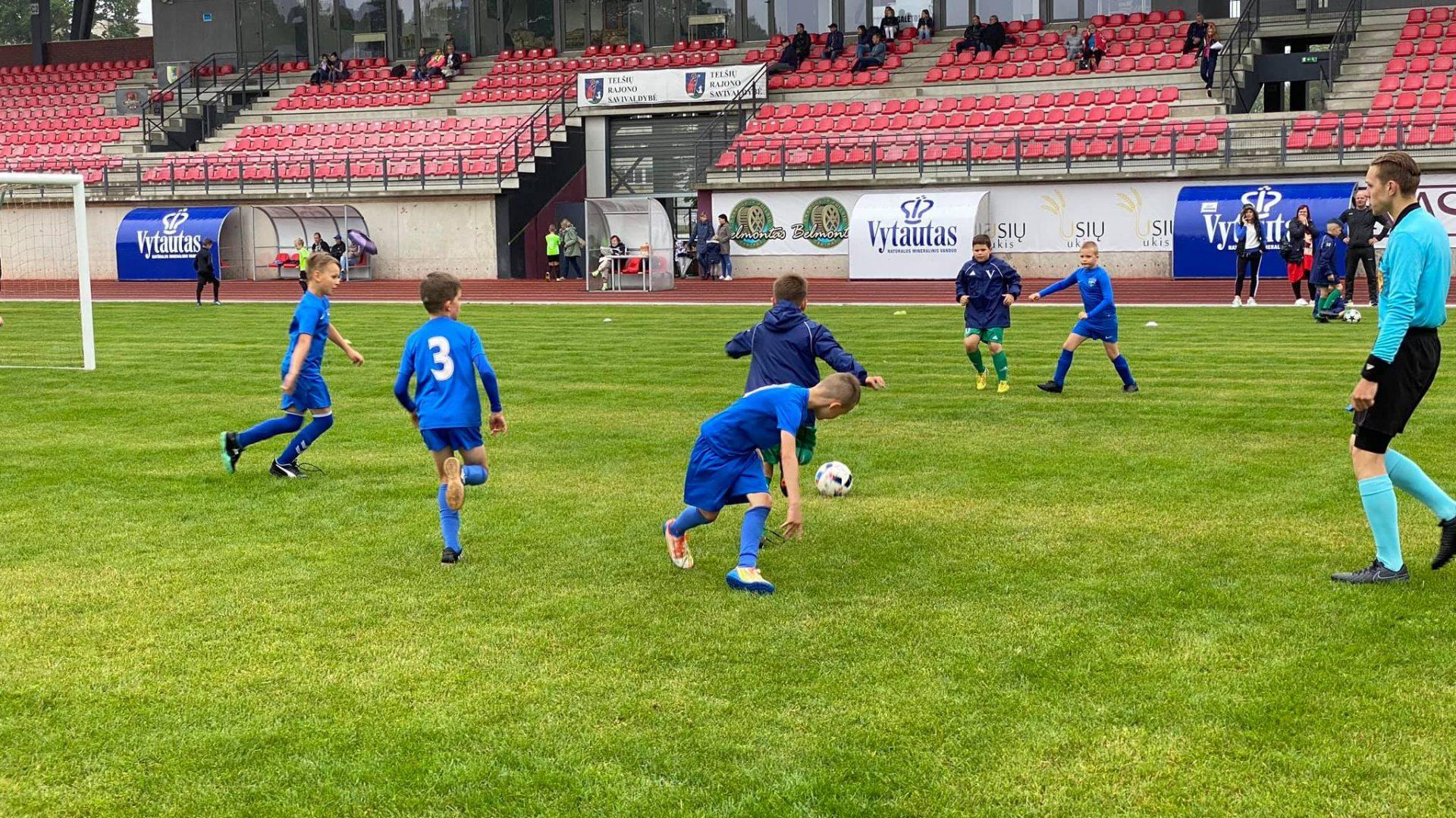 Futbolas. Dovydas Baltkojis. Rajono rinktinė