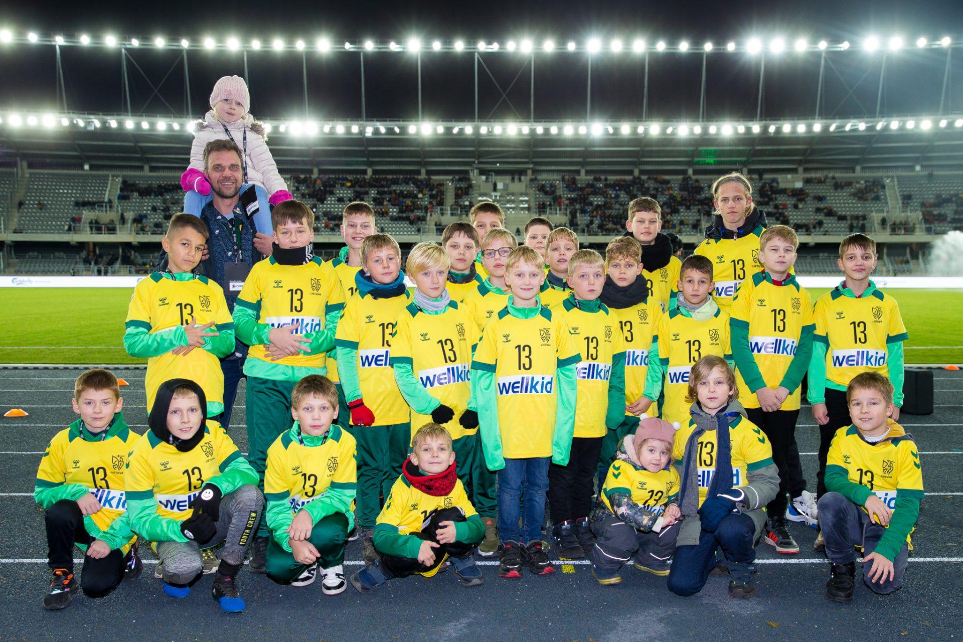 Futbolas. Steponas Nacius. Rajono rinktinė