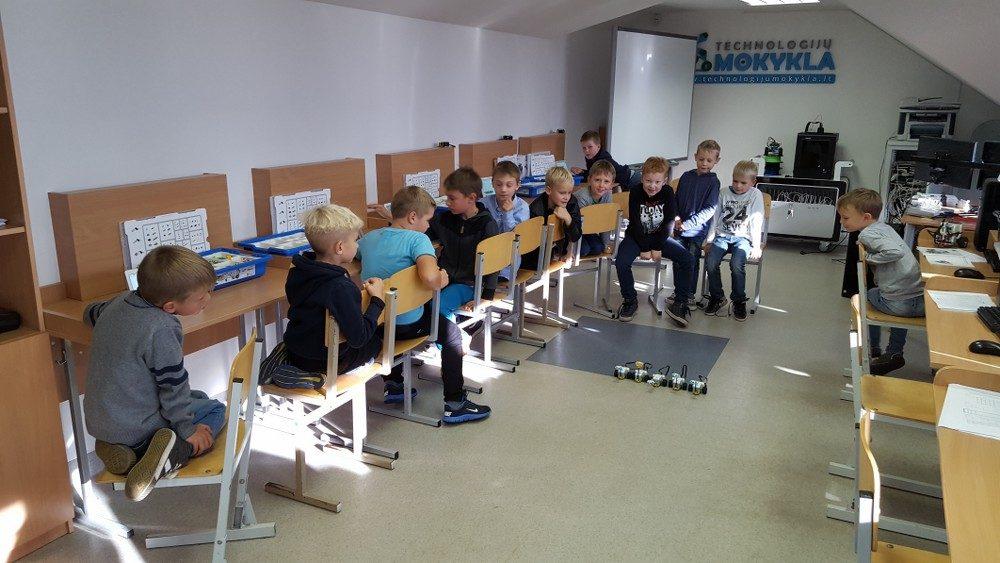 Ankstyvosios robotikos užsiėmimai 5–10 metų vaikams