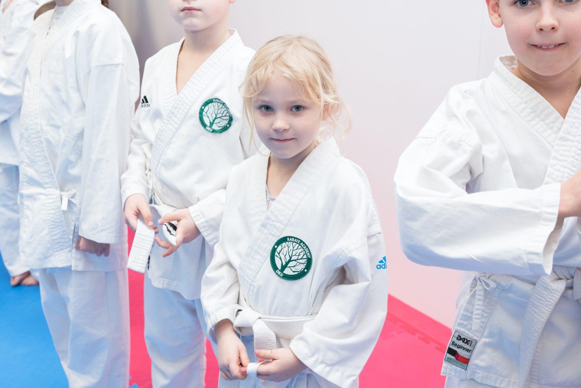 Karate treniruotės | Pumpuriukai (3-6 metai) trenerė Kamilė