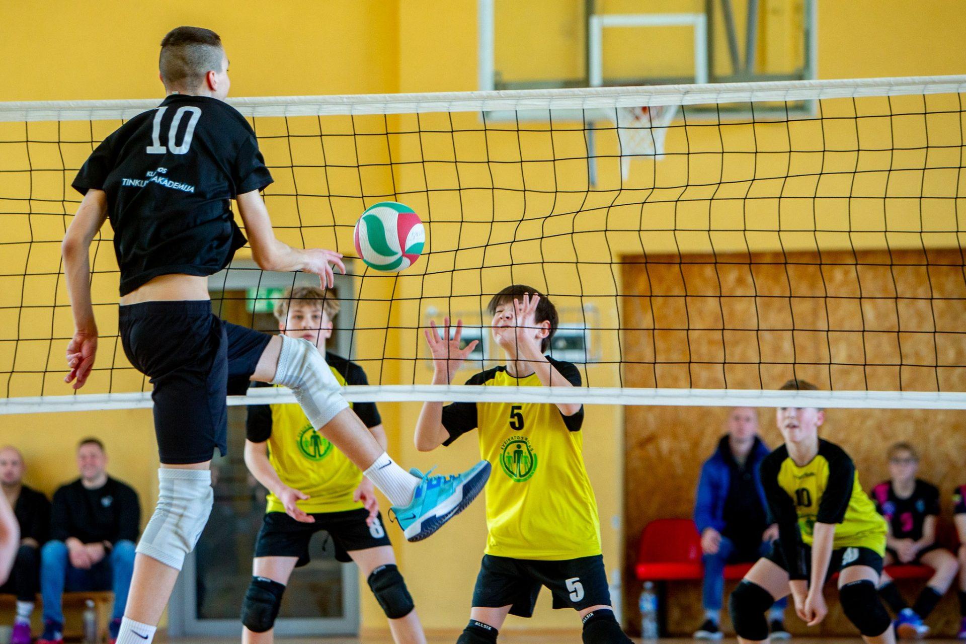 SALĖS VAIKŲ TINKLINIO TRENIRUOTĖS | KTA 1 BERNIUKAI 2012m. ir jaunesni