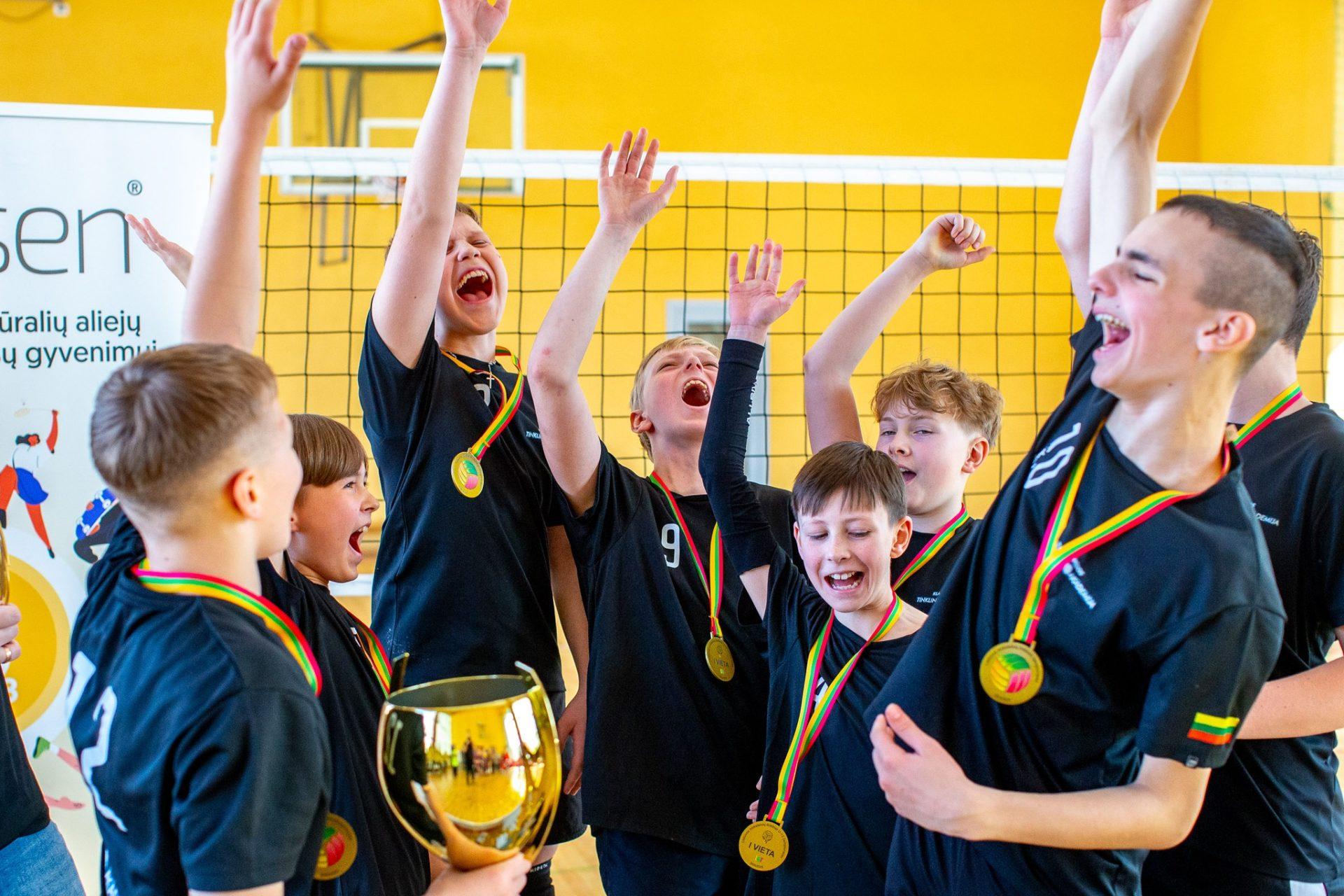 SALĖS VAIKŲ TINKLINIO TRENIRUOTĖS | KTA 1 BERNIUKAI 2012m. ir jaunesni