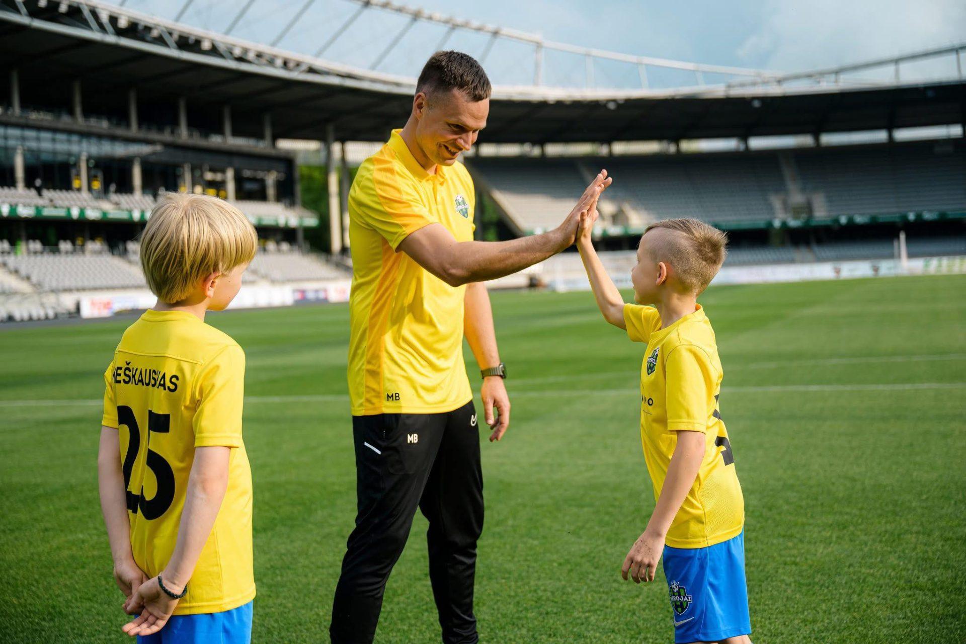Futbolo treniruotės vaikams