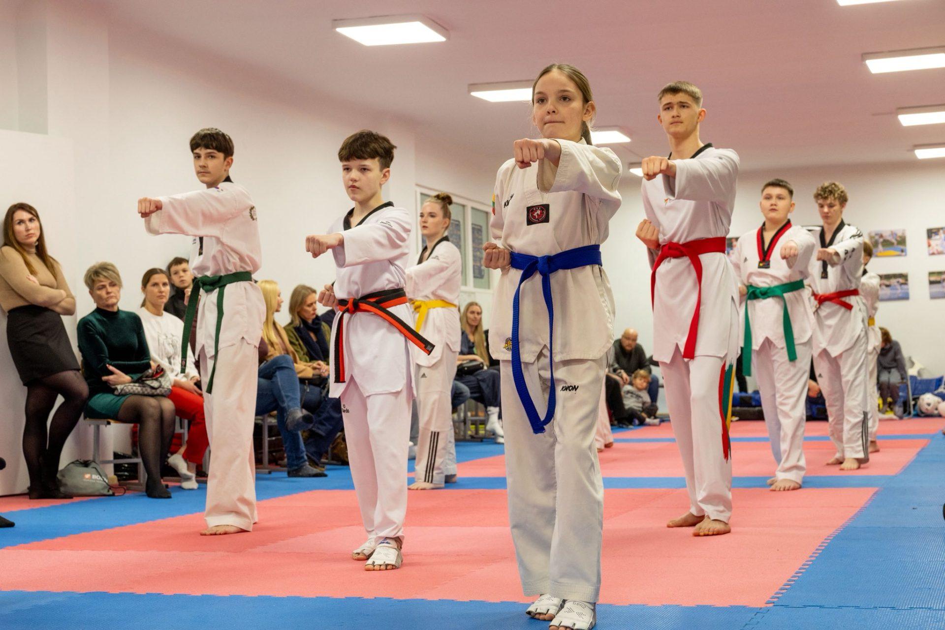 Taekwondo treniruotės vaikams