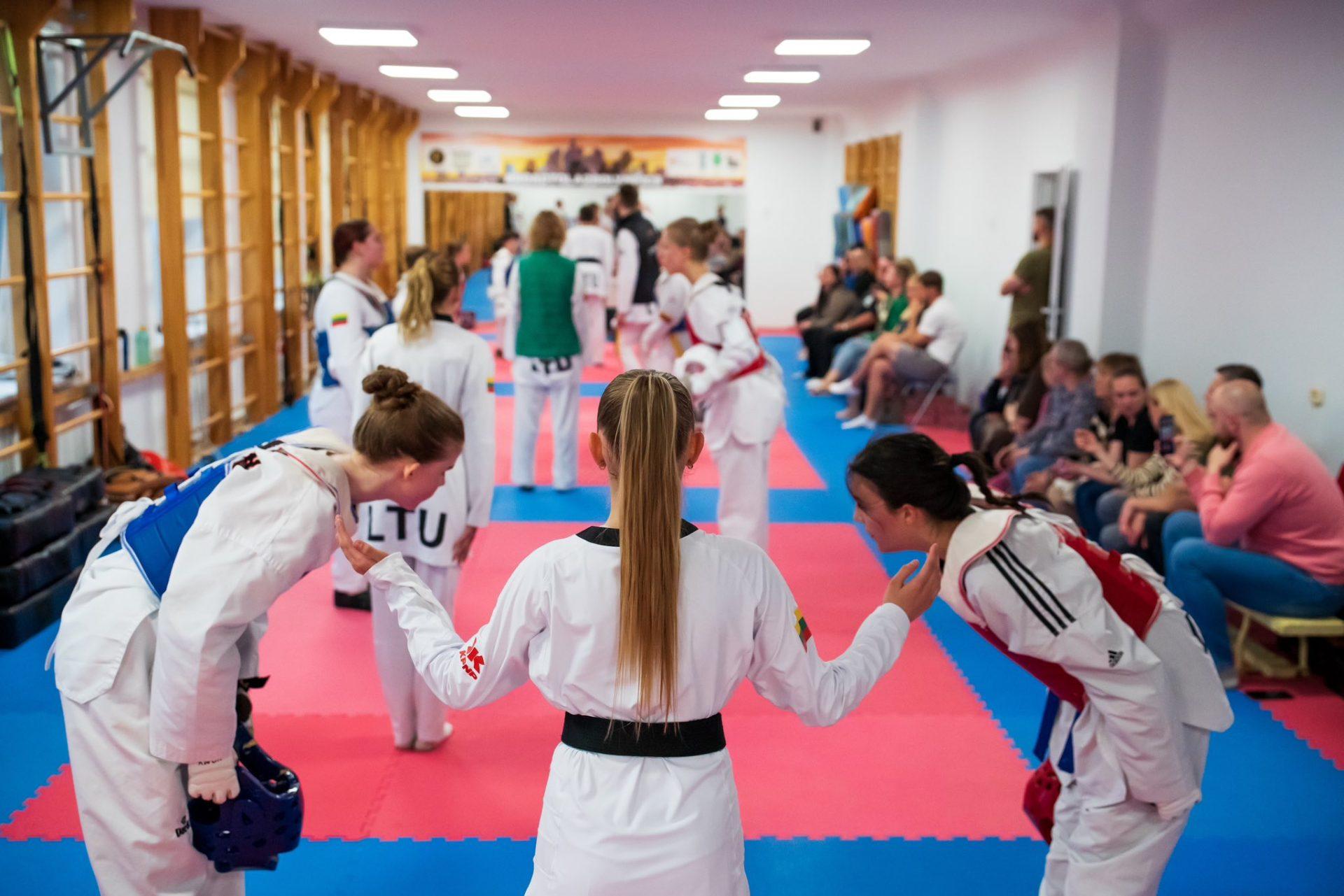 Taekwondo treniruotės paaugliams