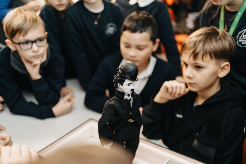 Edukacinė programa "Susitikimas su Č. Čaplinu"